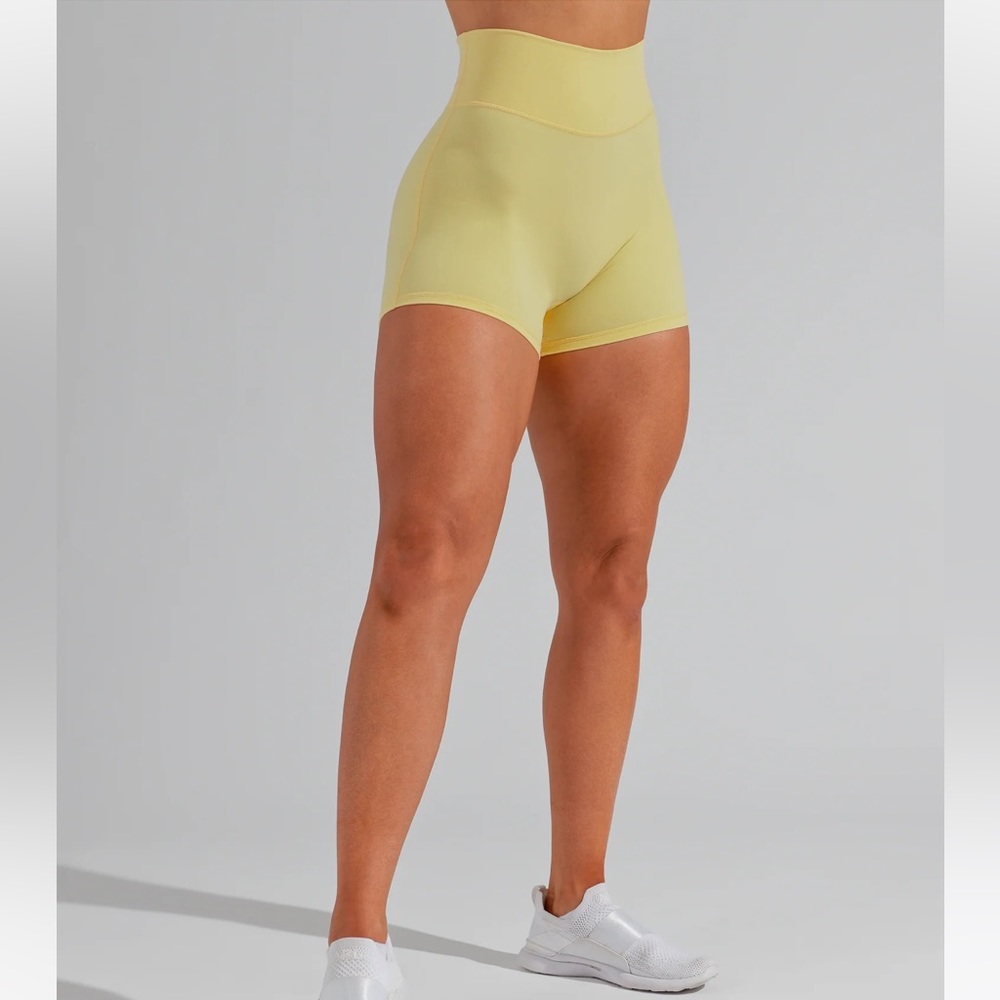Buffbunny Yellow shorts Biker Shorts